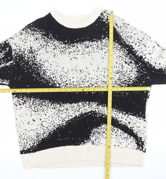 Womens UK Size L Zara Black Pullover Jumper