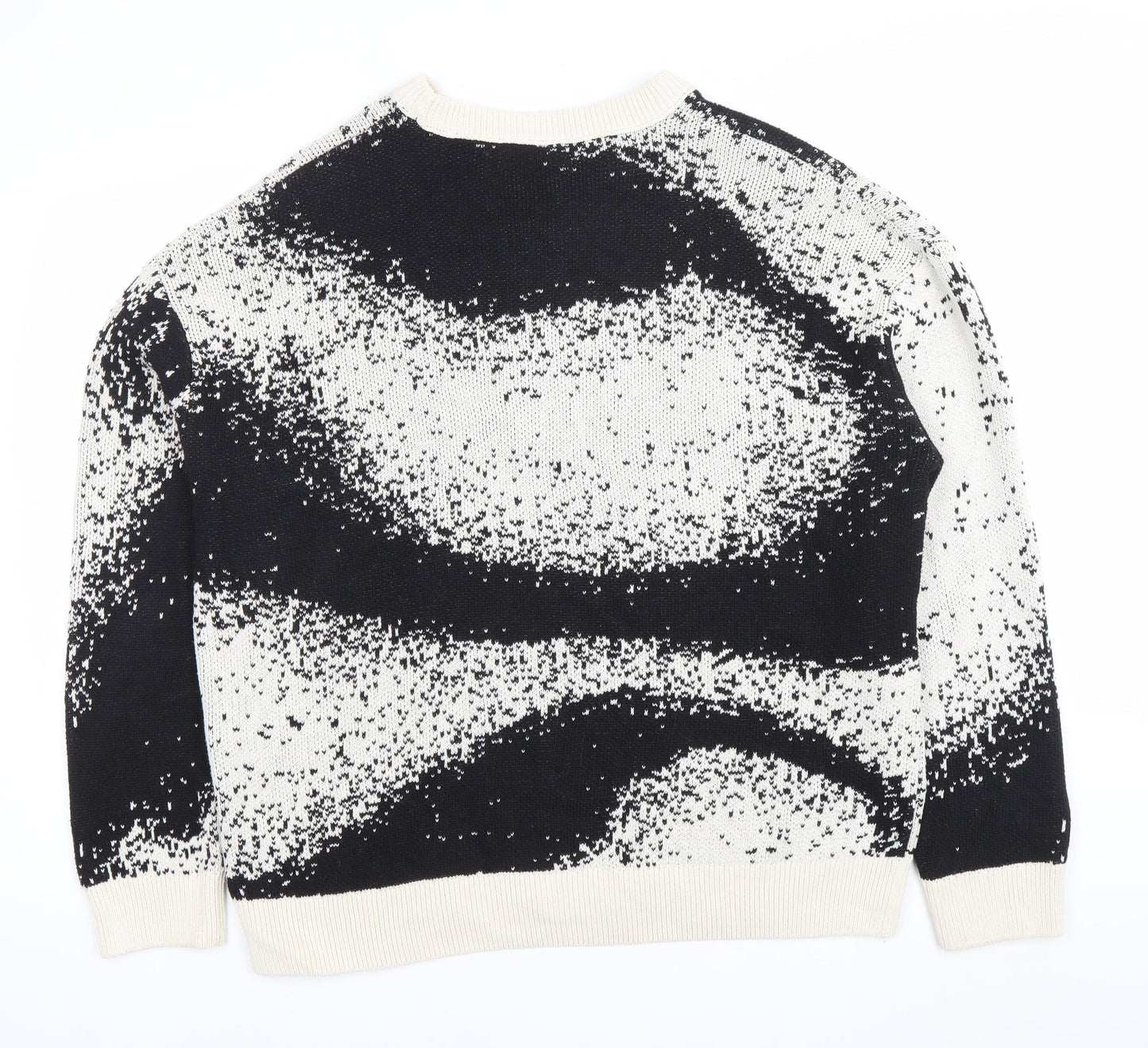 Womens UK Size L Zara Black Pullover Jumper