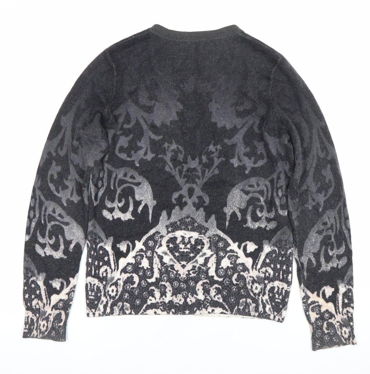 Womens UK Size 10 Per Una Grey Cardigan Jumper