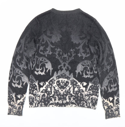 Womens UK Size 10 Per Una Grey Cardigan Jumper