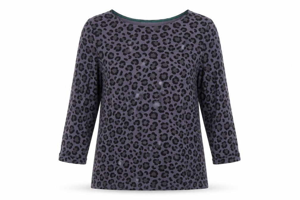 Womens UK Size 12 Boden Grey Basic T-Shirt