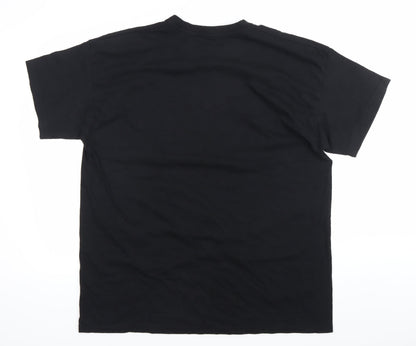 Mens UK Size 2XL BC Collection Black  T-Shirt
