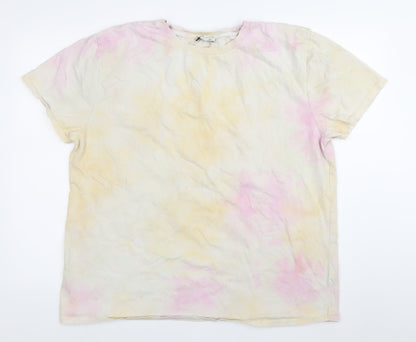 Womens UK Size XL Topshop Multicoloured Basic T-Shirt