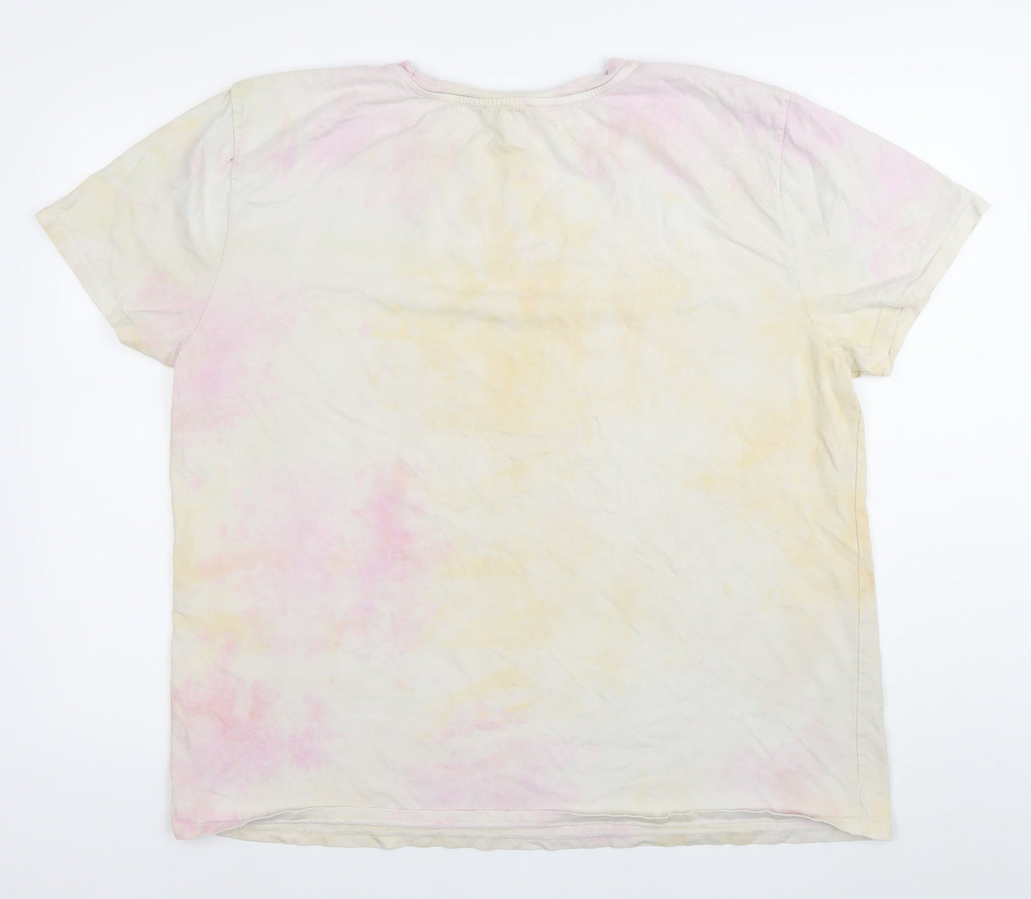 Womens UK Size XL Topshop Multicoloured Basic T-Shirt