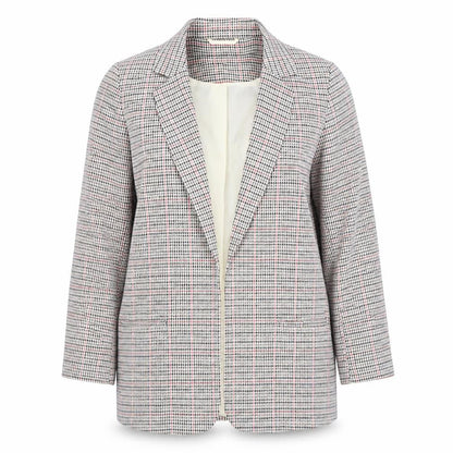 Womens UK Size 10 Peacocks Regular Multicoloured Blazer