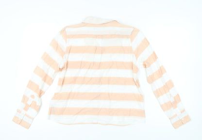 Womens UK Size 14 Marks and Spencer Multicoloured Basic Button-Up