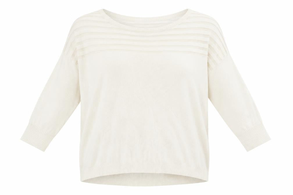 Womens UK Size 8 Very Ivory Pullover Jumper