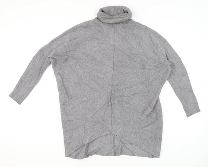 Womens UK Size One Size Blue Vanilla Grey Pullover Jumper