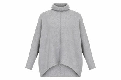 Womens UK Size One Size Blue Vanilla Grey Pullover Jumper