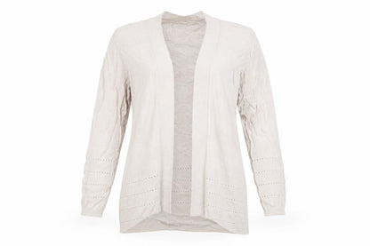 Womens UK Size L Marks and Spencer Beige Cardigan Jumper