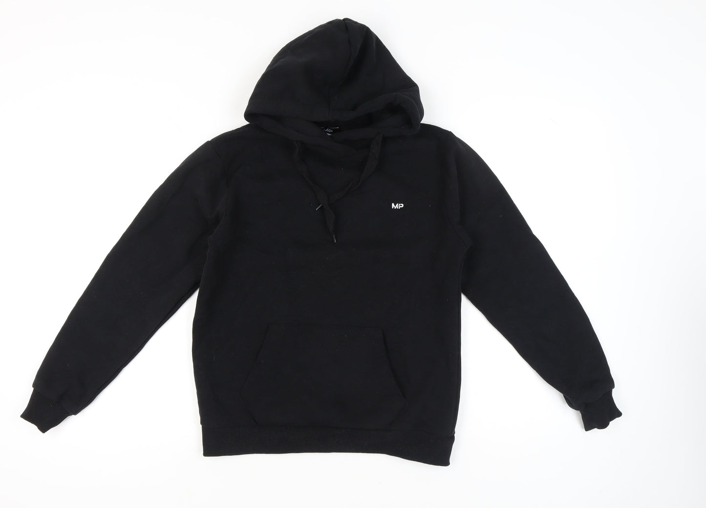 Mens UK Size S MP Black Pullover Hoodie