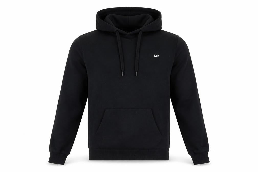 Mens UK Size S MP Black Pullover Hoodie