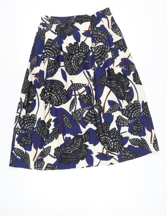 Marks and Spencer Womens Multicoloured A-Line Skirt Size 12