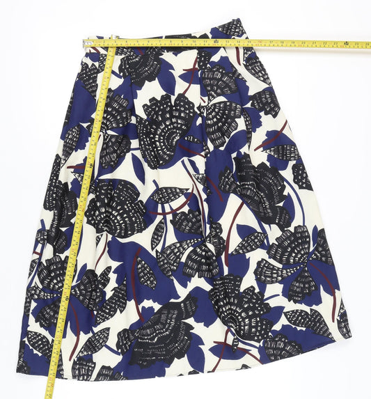 Marks and Spencer Womens Multicoloured A-Line Skirt Size 12