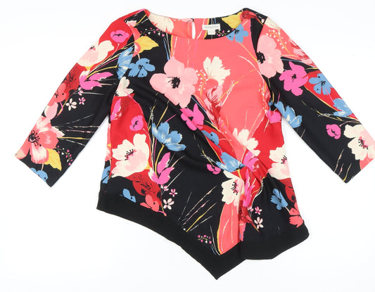Womens UK Size 12 Monsoon Multicoloured Tunic Blouse