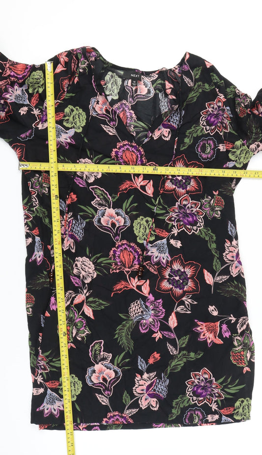 Womens UK Size 14 NEXT Multicoloured Tunic Blouse