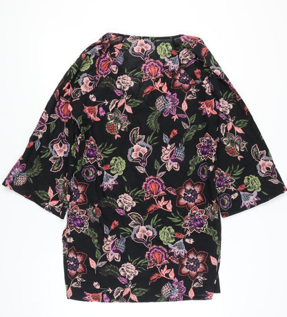 Womens UK Size 14 NEXT Multicoloured Tunic Blouse