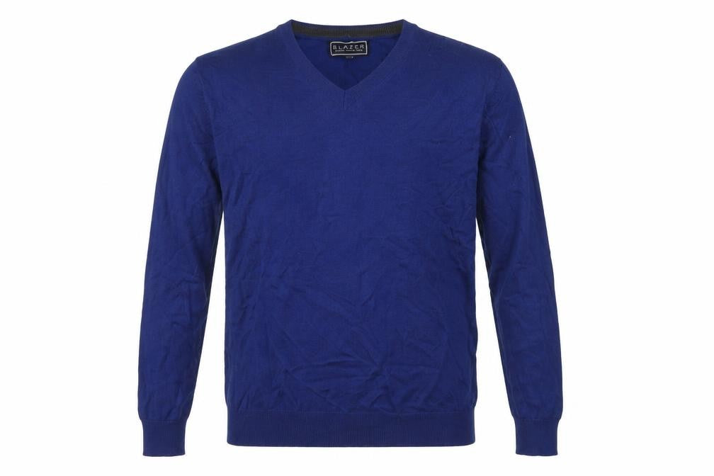 Mens UK Size XL Blazer Blue Pullover Jumper