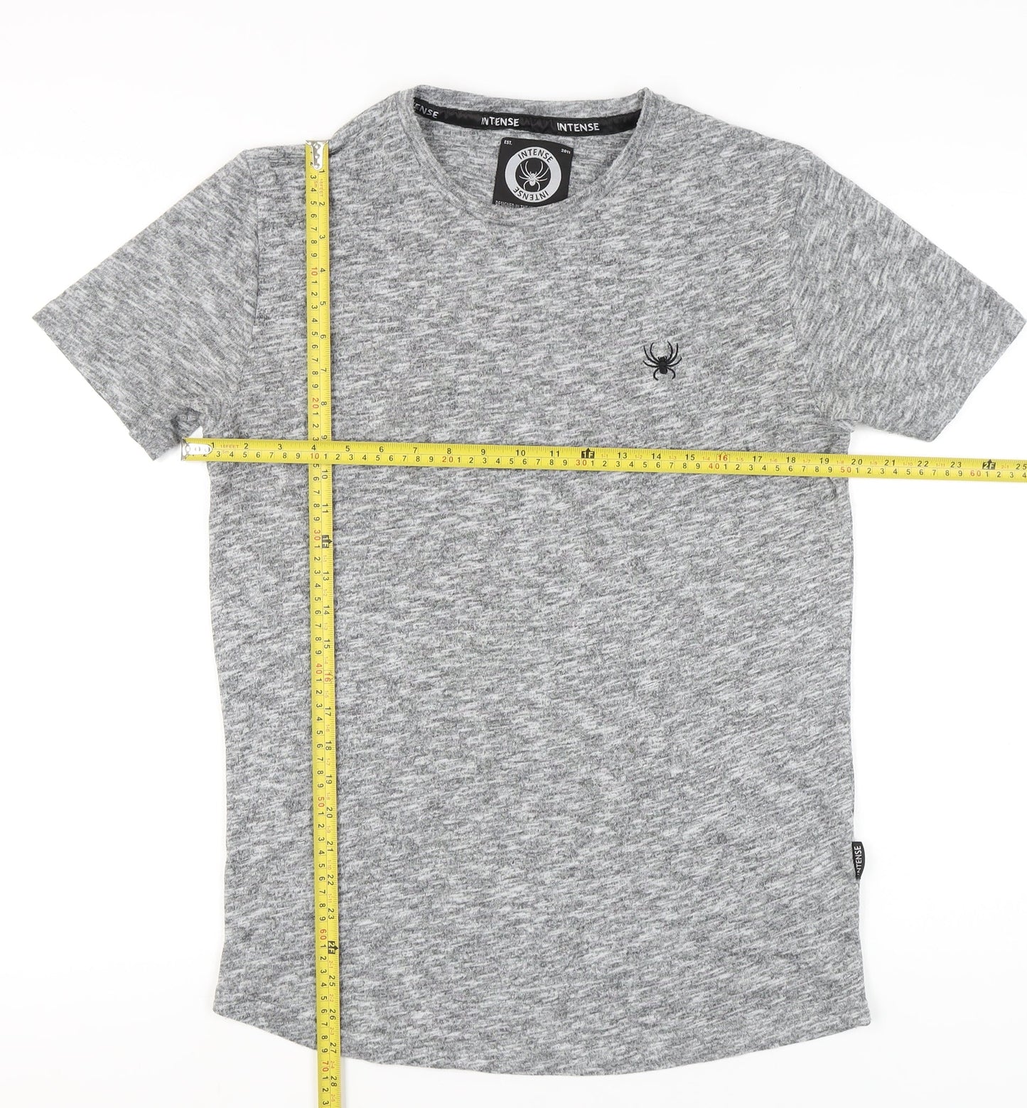 Mens UK Size M Intense Grey  T-Shirt
