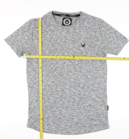 Mens UK Size M Intense Grey  T-Shirt