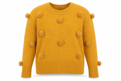 Womens UK Size S Zara Yellow Pullover Jumper
