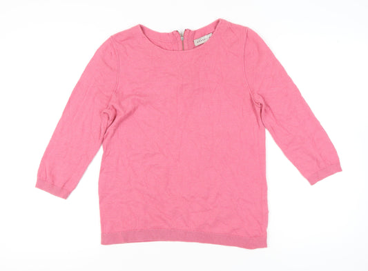 Womens UK Size L Amaryllis Pink Pullover Jumper
