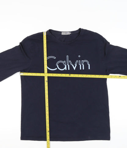 Mens UK Size XL Calvin Klein Jeans Blue  T-Shirt