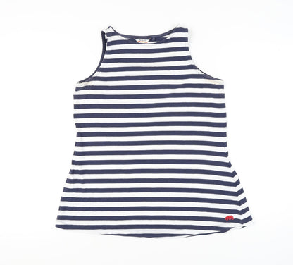Womens UK Size 8 SoulCal & Co Blue Basic Tank