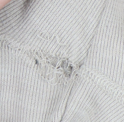 AllSaints Mens Beige Medium Pullover Jumper Crew Neck Knit