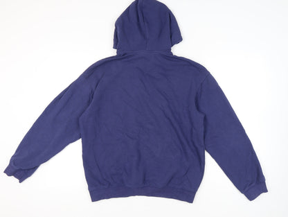 Mens UK Size M H&M Blue Pullover Hoodie