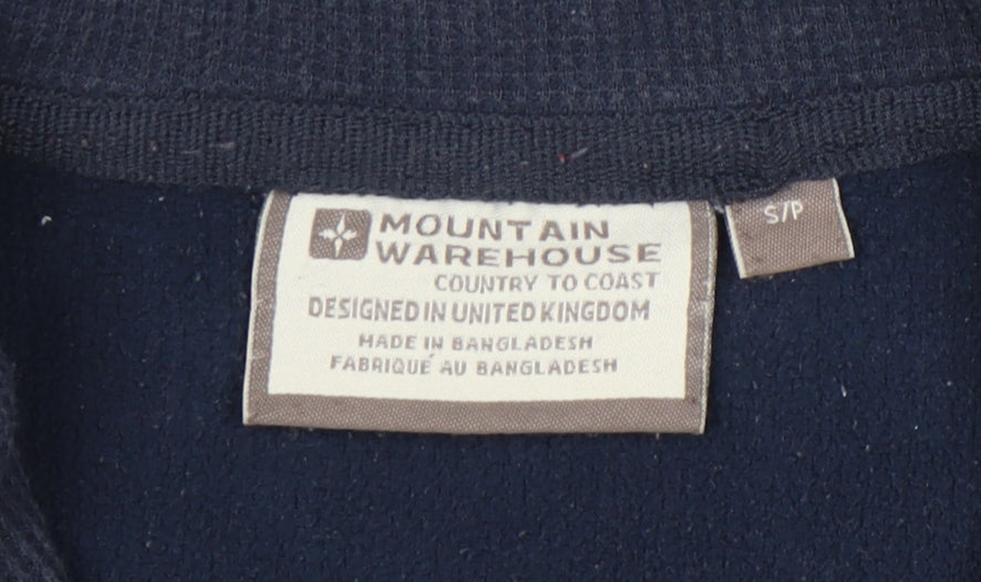 Mens UK Size S Mountain Warehouse Blue Pullover Sweatshirt