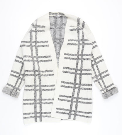 Womens UK Size M Marks and Spencer Ivory Cardigan Jumper