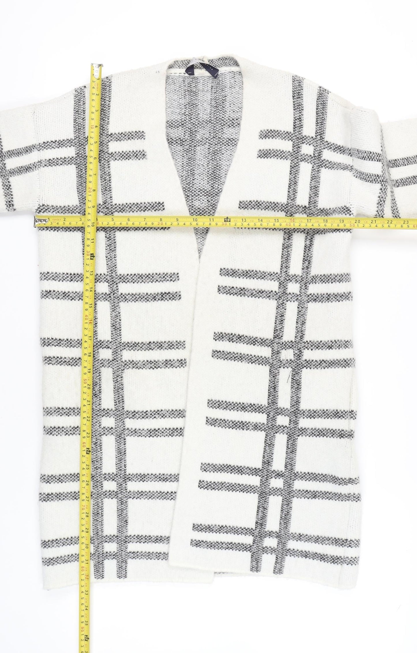 Womens UK Size M Marks and Spencer Ivory Cardigan Jumper