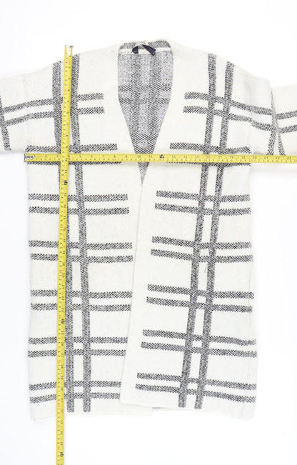 Womens UK Size M Marks and Spencer Ivory Cardigan Jumper