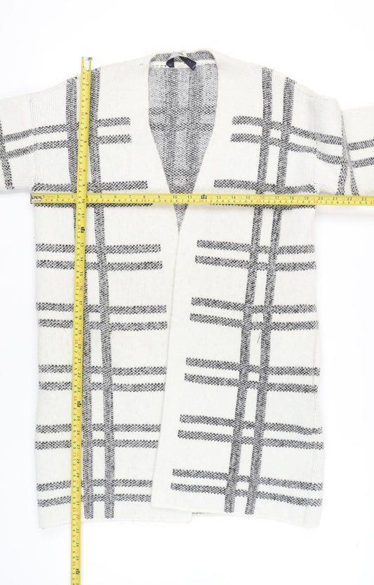 Womens UK Size M Marks and Spencer Ivory Cardigan Jumper