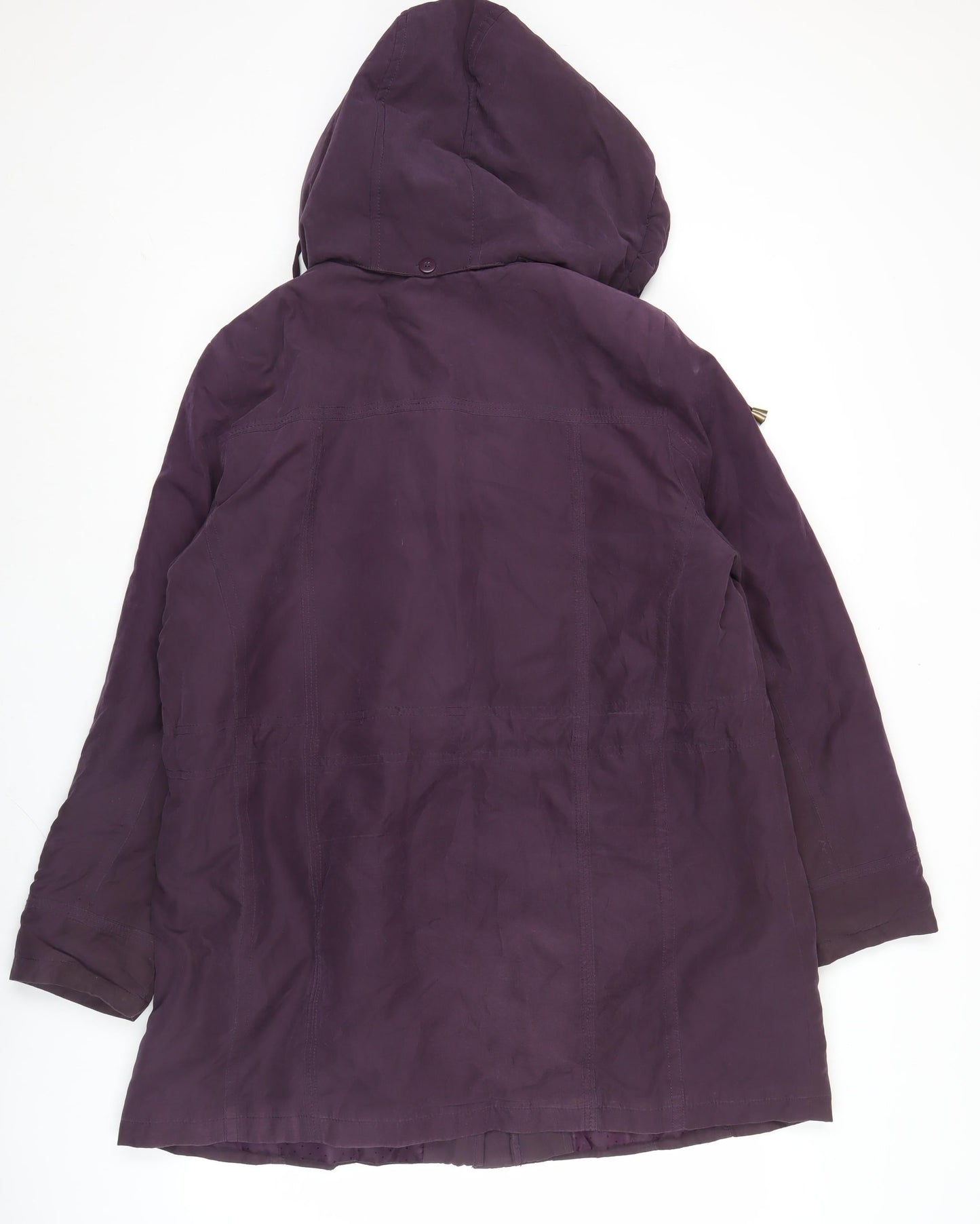 Womens UK Size M BM Purple Parka Coat