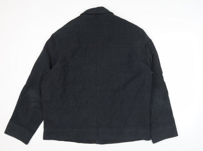 Mens UK Size XL Jeff Banks Black Basic Jacket