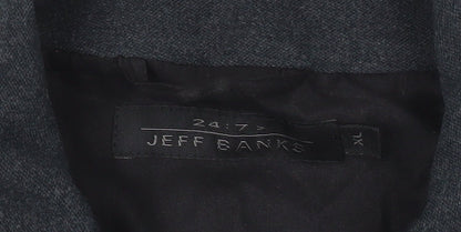Mens UK Size XL Jeff Banks Black Basic Jacket