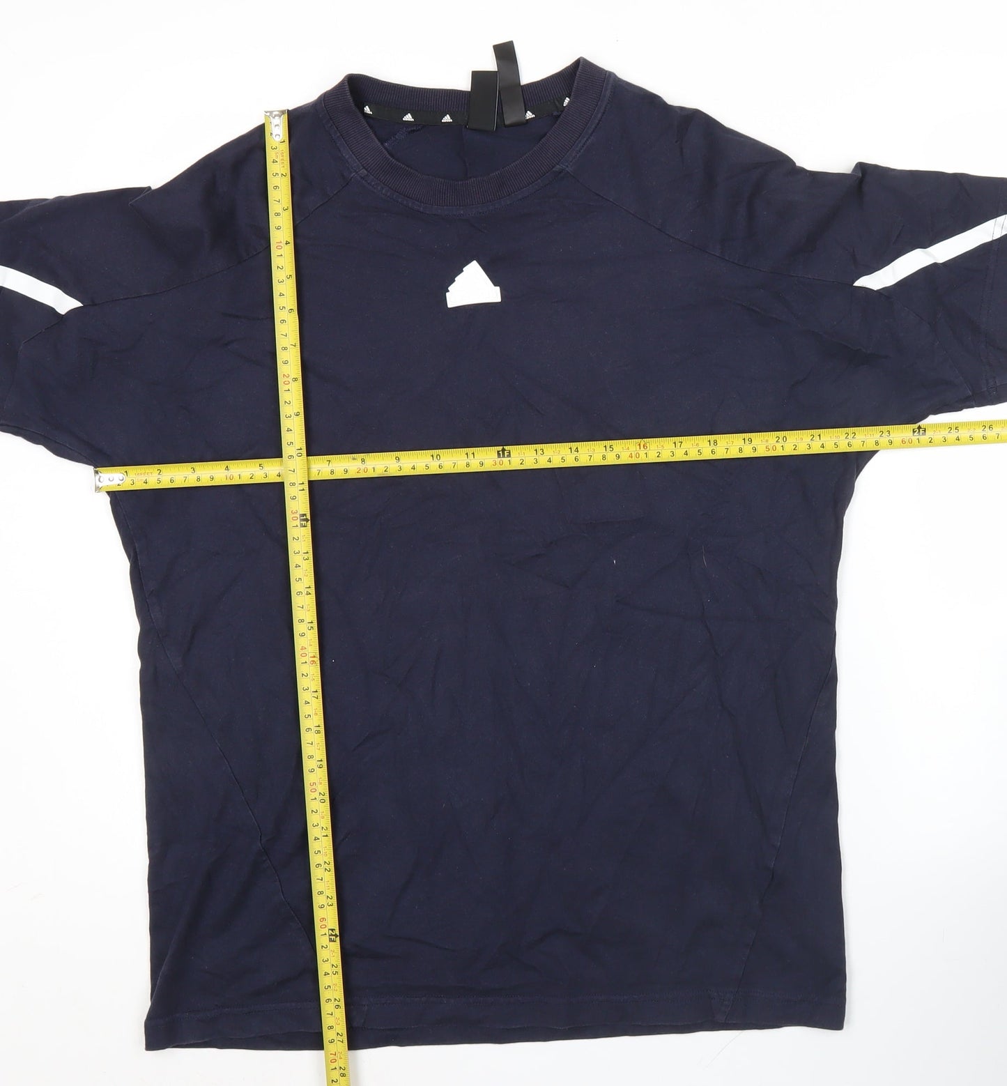 Mens UK Size M adidas Blue  T-Shirt