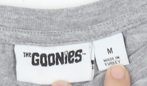 The Goonies Men’s Grey M Graphic Movie T-Shirt Short Sleeve Funny