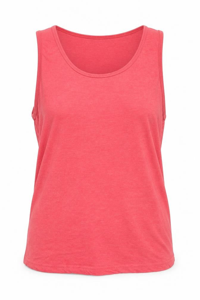 Womens UK Size S Brave Soul Pink Basic Tank