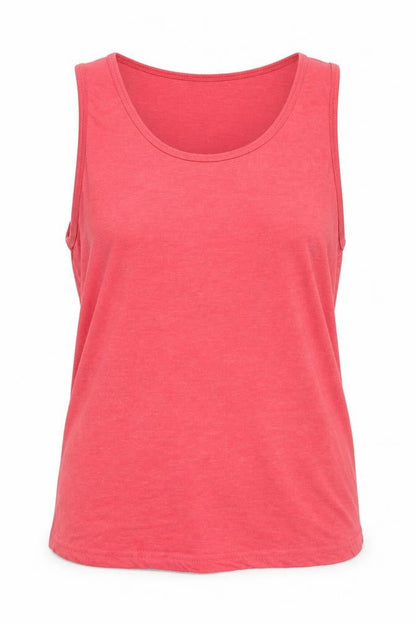 Womens UK Size S Brave Soul Pink Basic Tank