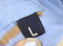 Guise Men’s Blue Striped Cotton Polo Shirt Size L Casual