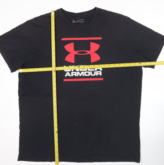 Under Armour Men’s Black 2XL Graphic Logo Sports T-Shirt