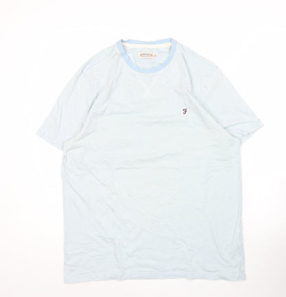 Mens UK Size M Farah Blue  T-Shirt