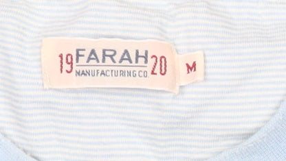 Mens UK Size M Farah Blue  T-Shirt