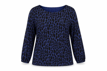 Womens UK Size 12 Boden Blue Tunic Blouse