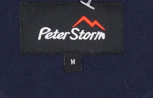 Mens UK Size M Peter Storm Blue Pullover Sweatshirt