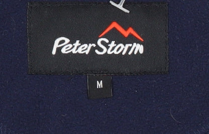 Mens UK Size M Peter Storm Blue Pullover Sweatshirt