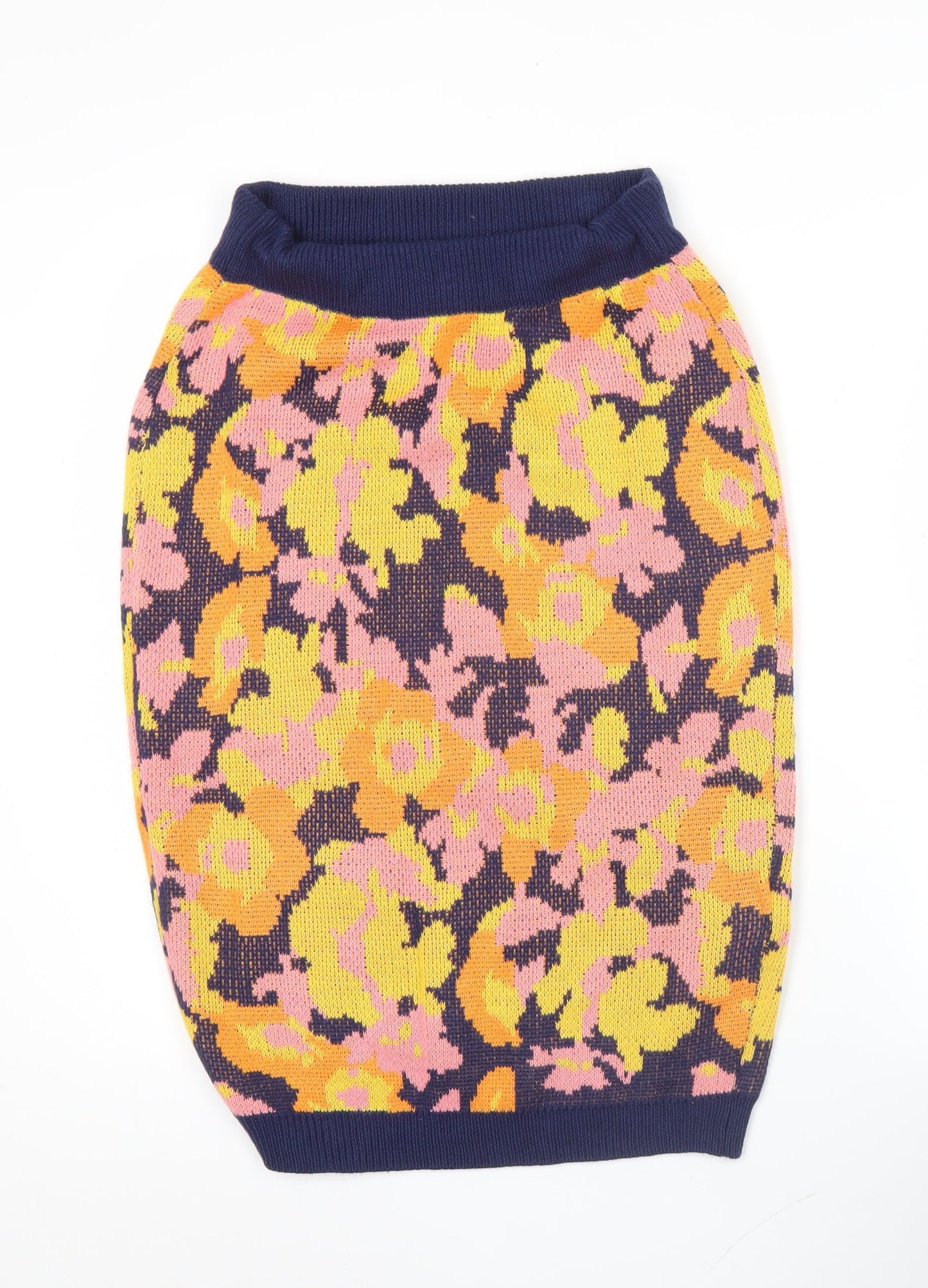 Chi Chi Women’s Multicoloured Floral Knit Pencil Skirt M